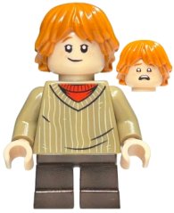 hp142 Ron Weasley - Dark Tan Sweater