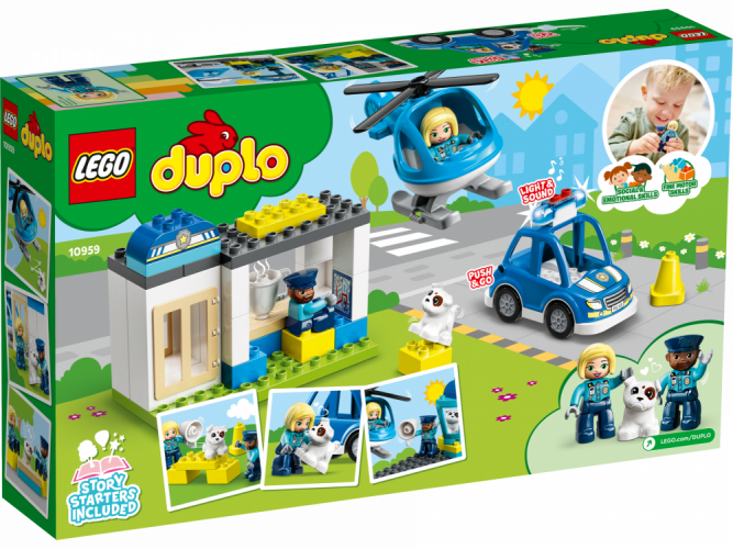 LEGO® DUPLO 10959 Posterunek policji i helikopter