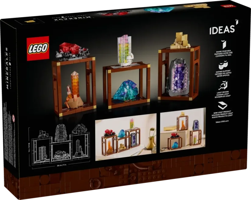 LEGO® Ideas 21362 Sbírka minerálů