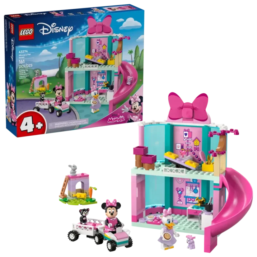 LEGO® Disney 43274 Minnie a hotel pro domácí mazlíčky