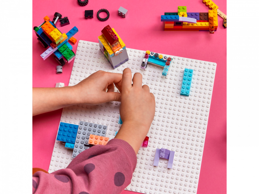 LEGO® Classic 11026 podložka na stavění 25 x 25 cm Bílá