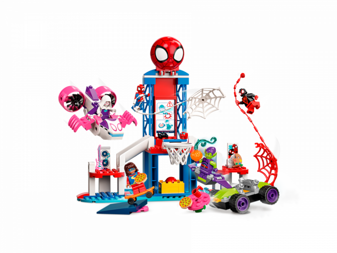LEGO Marvel 10784 Spider-Man Webquarters Hangout