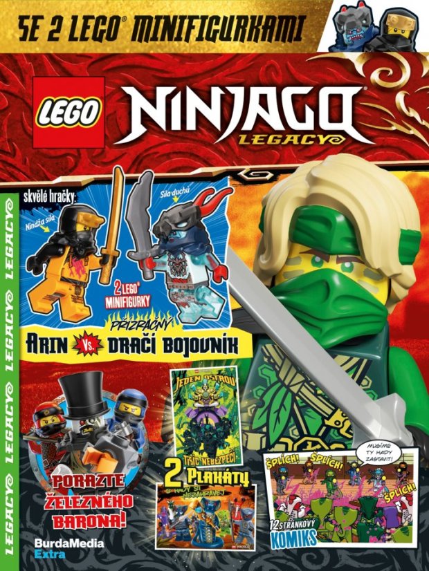 Časopis LEGO® Ninjago Legacy 6/2025 CZ verzia