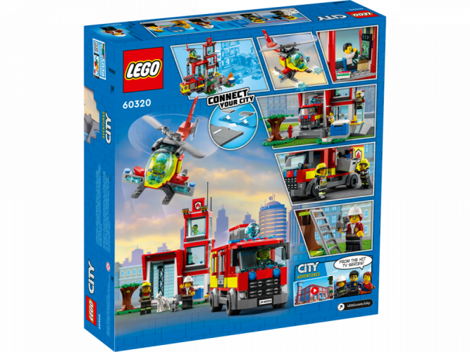 LEGO® City 60320 Remiza strażacka