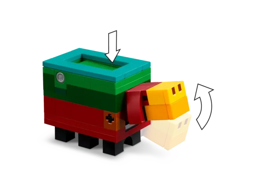 LEGO® Minecraft 21260 Zahrada s rozkvetlými třešněmi