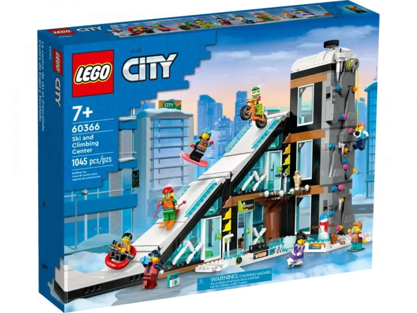 LEGO® City 60366 Centrum narciarskie i wspinaczkowe