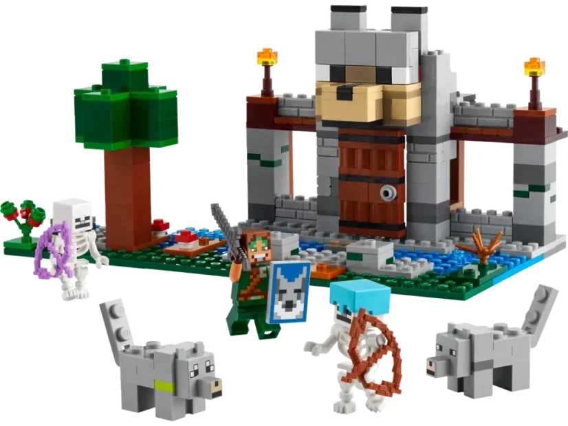 LEGO® Minecraft 21261 Vlčia pevnosť
