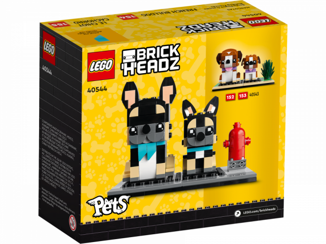 LEGO® BrickHeadz 40544 Pets - French Bulldog