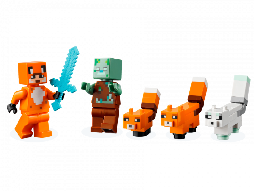 LEGO® Minecraft 21178 Siedlisko lisów