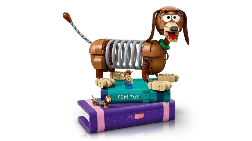 LEGO® Disney™ 43301 Knižní zarážky: Slinky z filmu Toy Story
