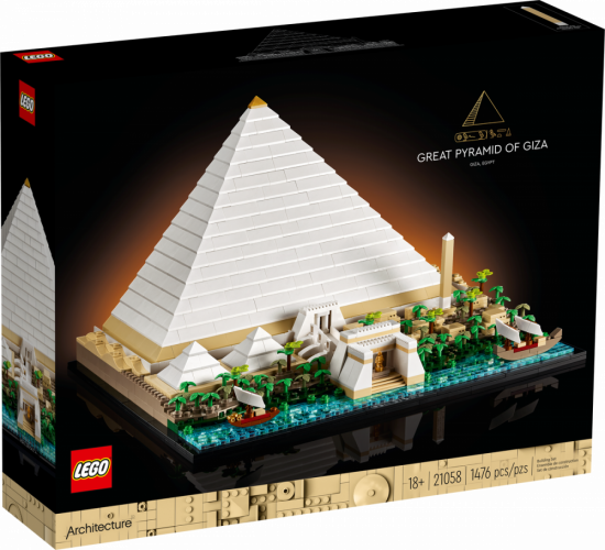 LEGO® Architecture 21058 Piramida Cheopsa DRUGA JAKOŚĆ!