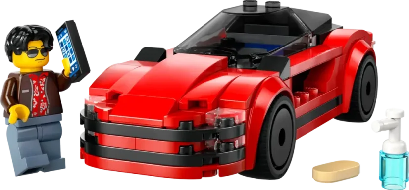 LEGO® City 60448 Červený sporťák