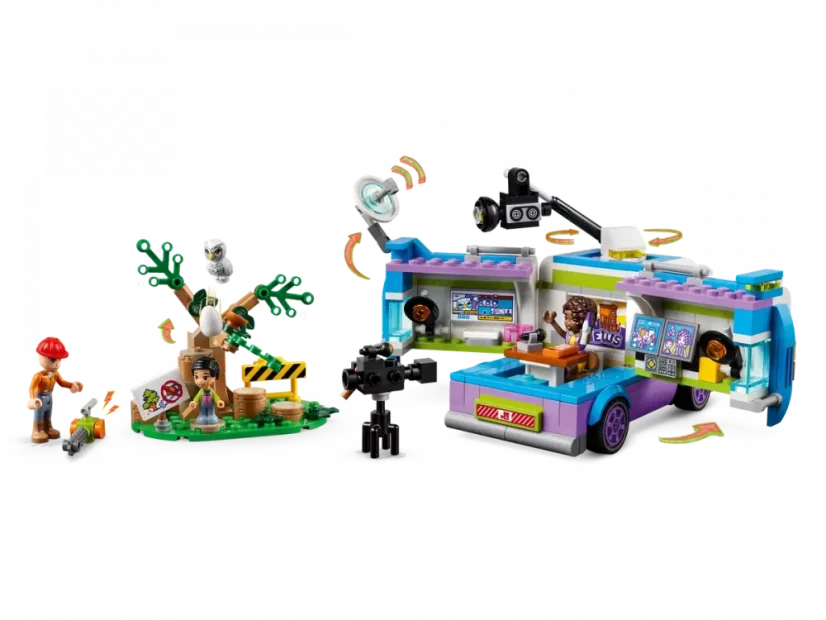 LEGO® Friends 41749 Novinárska dodávka