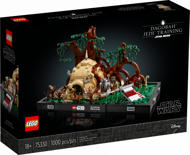 LEGO® Star Wars 75330 Jediský trénink na planetě Dagobah – diorama