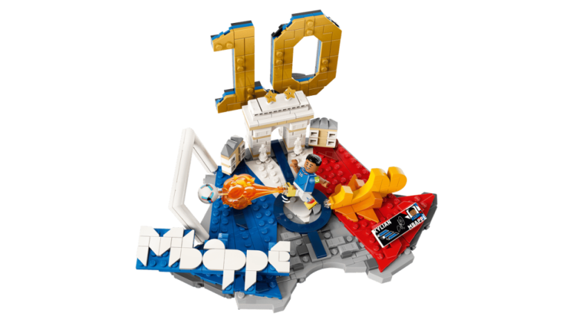 LEGO® Editions 43013 Kylian Mbappé – Hvězdné momenty fotbalu