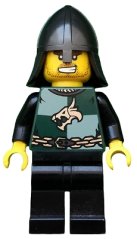 cas439 Kingdoms - Dragon Knight Quarters, Helmet with Neck Protector, Bared Teeth