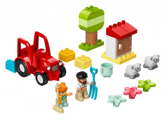 LEGO® Duplo 10950 Traktor a zvířátka z farmy