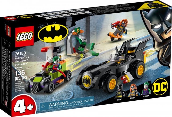 LEGO® 76180 Batman™ kontra Joker™: pościg Batmobilem™