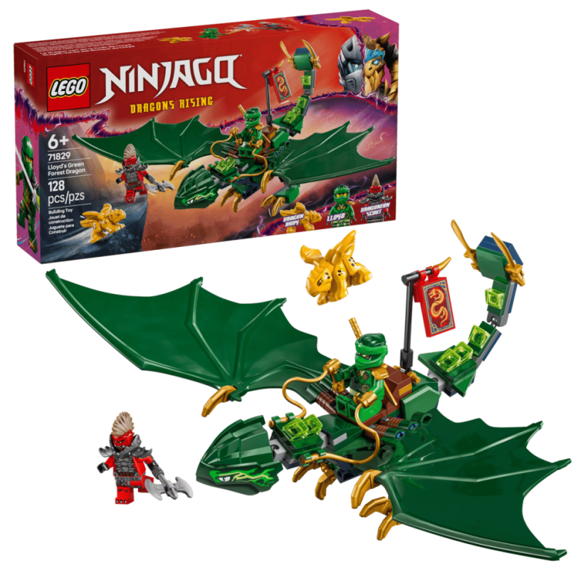 LEGO® NINJAGO® 71829 Lloyd's Green Forest Dragon