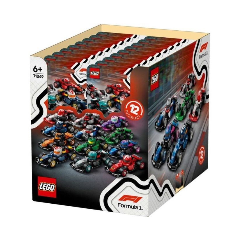 LEGO® Minifigúrky 71049 Zberateľské pretekárske autá F1® - celé balenie 36 ks