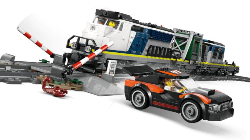 LEGO® City 60508 Loupež v policejním vlaku