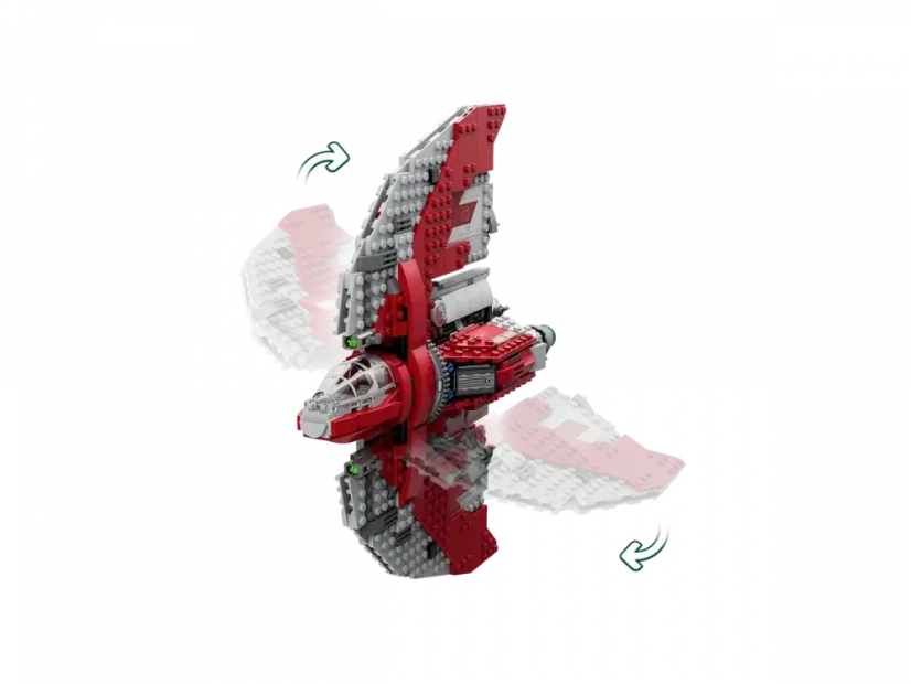 LEGO® Star Wars™ 75362 Jediský raketoplán T-6 Ahsoky Tano
