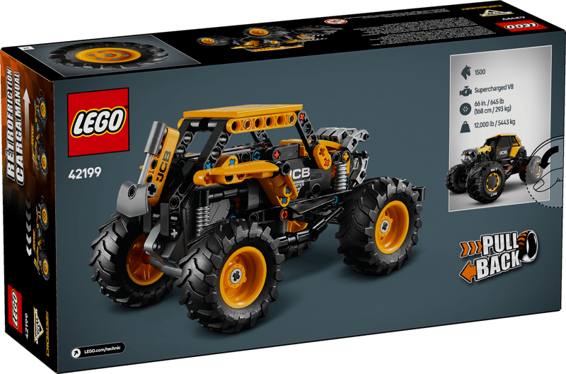 LEGO® Technic 42199 Monster Jam™ DIGatron™ s natahovacím motorem