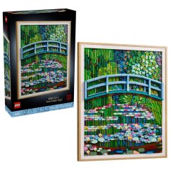 LEGO® Art 31220 Claude Monet — Most nad stawem z liliami wodnymi