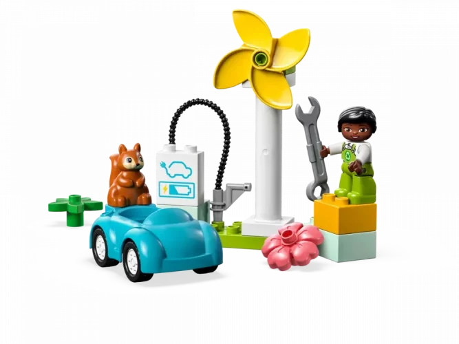 LEGO® DUPLO® 10985 Wind Turbine and Electric Car