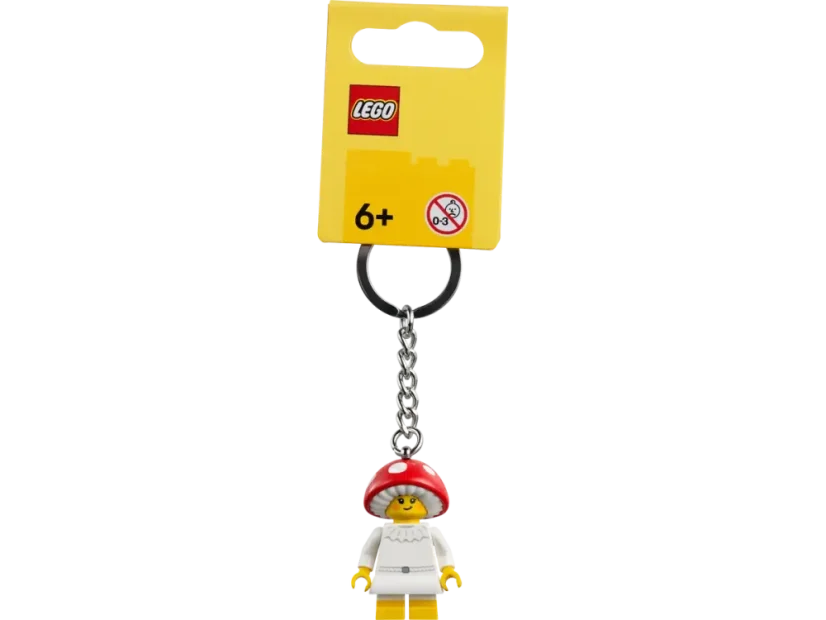 LEGO® 854306 Přívěsek na klíče – Dívka v kostýmu houby
