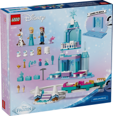 LEGO® Disney Princess 43281 Elsin ledový palác a jízda na sněhu