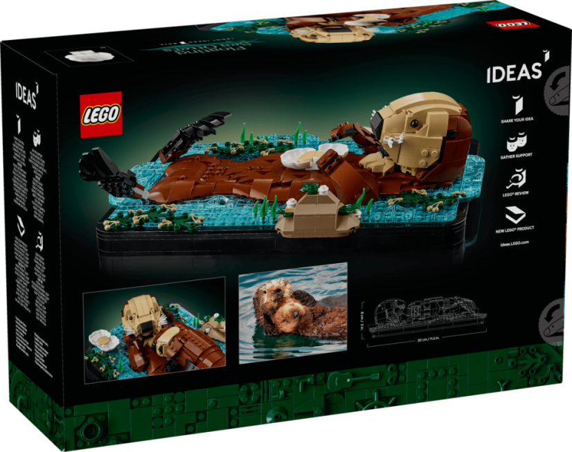 LEGO® Ideas 21366 Plavající mořské vydry