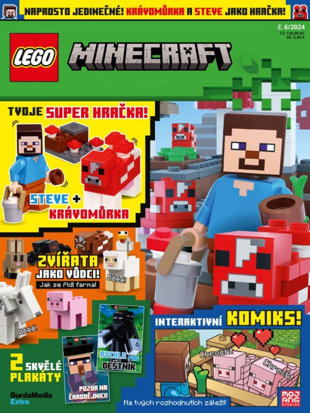 LEGO® Minecraft 6/2024 Magazine CZ Version
