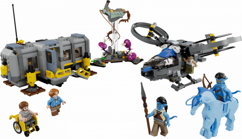 LEGO Avatar 75573 Latające góry: stanowisko 26 i Samson ZPZ