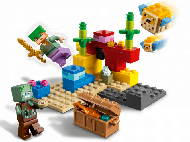 LEGO® Minecraft 21164 The Coral Reef