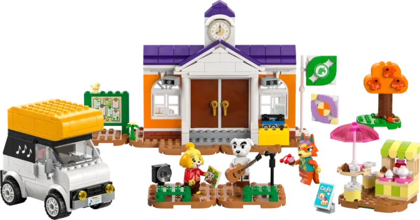 LEGO® Animal Crossing™ 77052 K.K. a koncert na náměstí