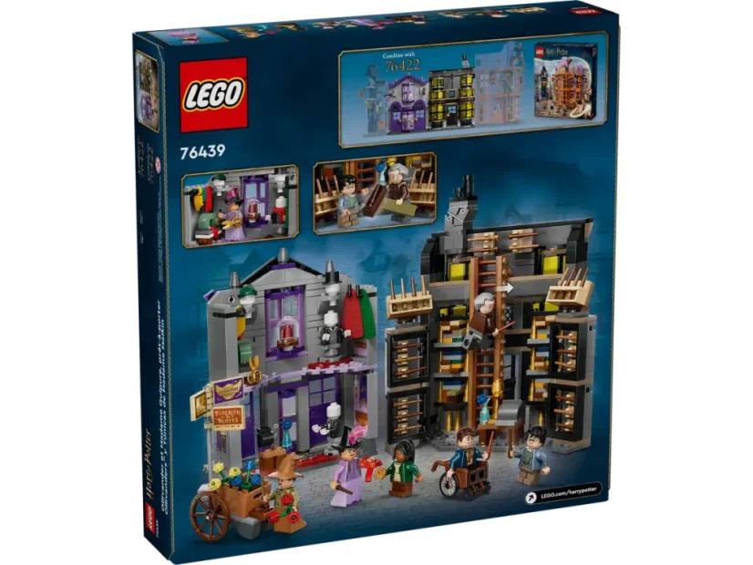 LEGO® Harry Potter™ 76439 Ollivanderův obchod a Obchod madame Malkinové