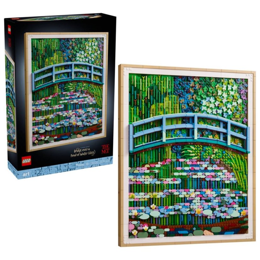 LEGO® Art 31220 Claude Monet – Most nad jazierkom s leknami