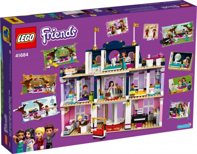 LEGO® Friends 41684 Wielki hotel w mieście Heartlake