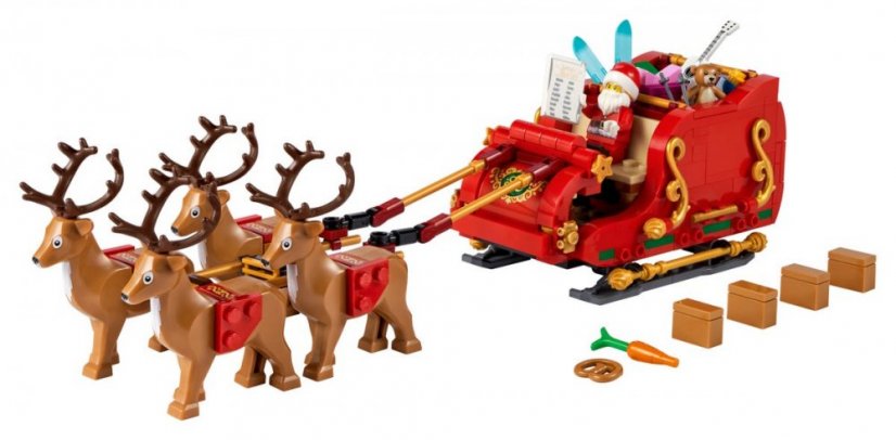 LEGO® 40499 Sanie Świętego Mikołaja