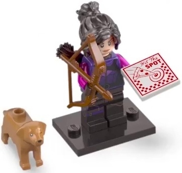 colmar2-7 Kate Bishop, Marvel Studios, Series 2 (Complete Set with Stand and Accessories)