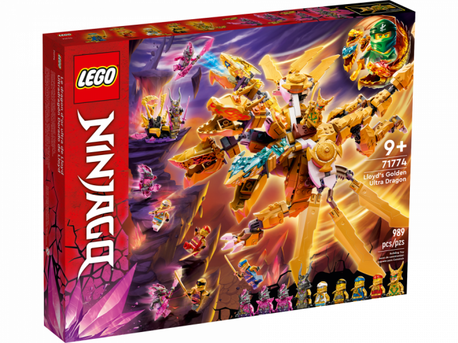 LEGO® Ninjago 71774 Złoty Ultra Smok Lloyda