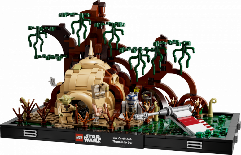 LEGO® Star Wars 75330 Jediský tréning na planéte Dagobah™ – dioráma