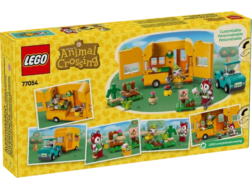 LEGO® Animal Crossing™ 77054 Leif, karavan a zahradnictví
