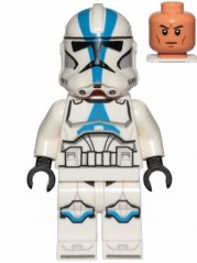 sw1094 Clone Trooper, 501st Legion (Phase 2) - White Arms, Nougat Head