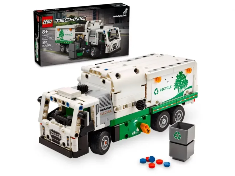 LEGO® Technic 42167 Smetiarske auto Mack® LR Electric