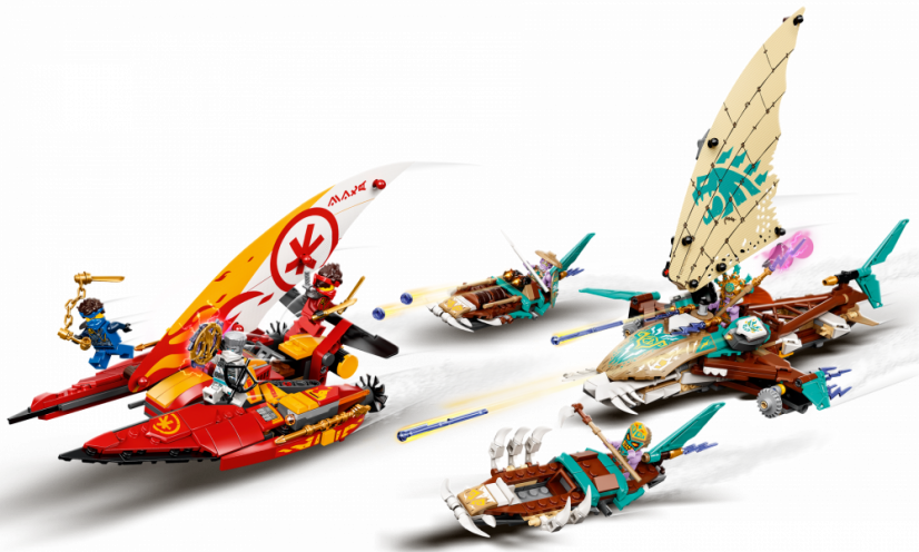 LEGO® Ninjago 71748 Souboj katamaránů na moři
