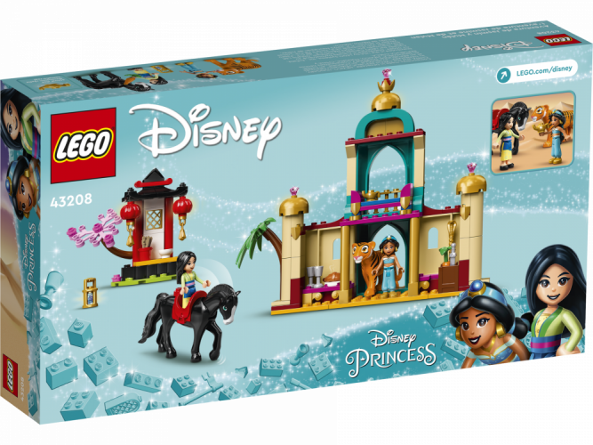 LEGO® Disney Princess 43208 Dobrodružstvá Jasmíny a Mulan