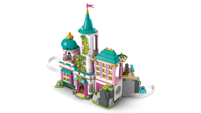 LEGO® Disney 43267 Hrad princezen a královští domácí mazlíčci