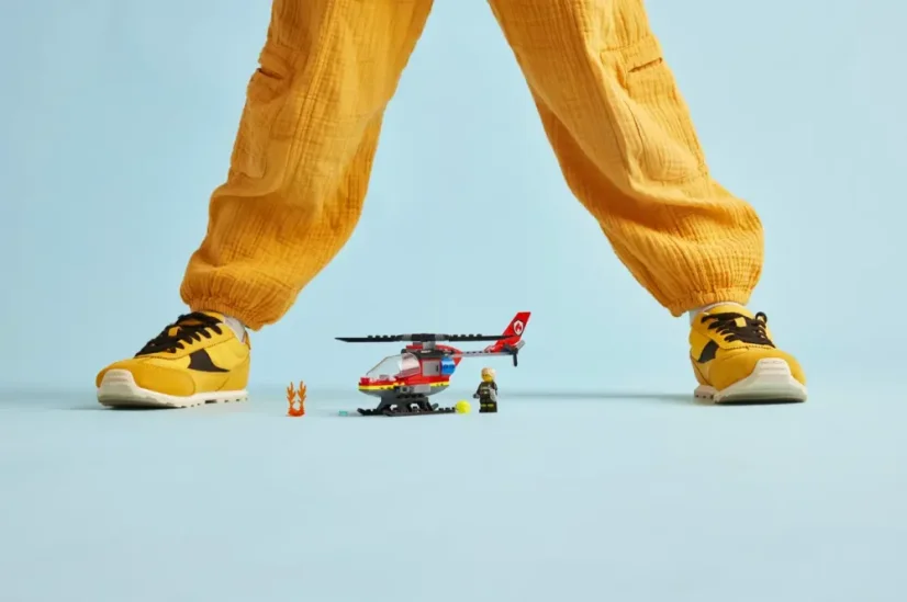 LEGO® City 60411 Hasičský záchranný vrtuľník